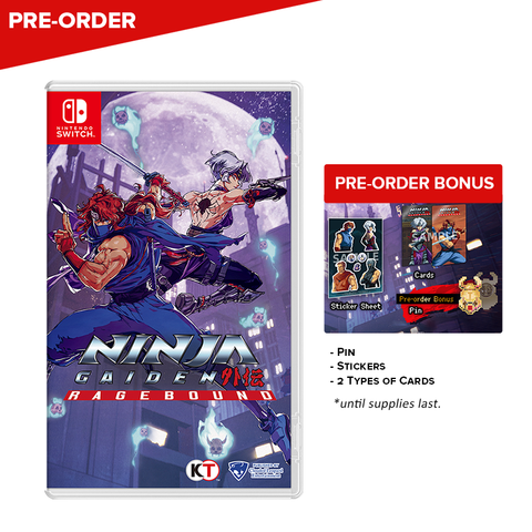 [PRE-ORDER] Ninja Gaiden Ragebound Standard Edition - Nintendo Switch (ASI)