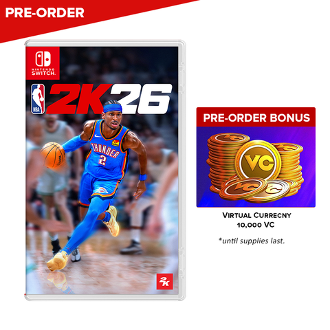 [PRE-ORDER] NBA2K26 Standard Edition (Game-Key Card) - Nintendo Switch (US)