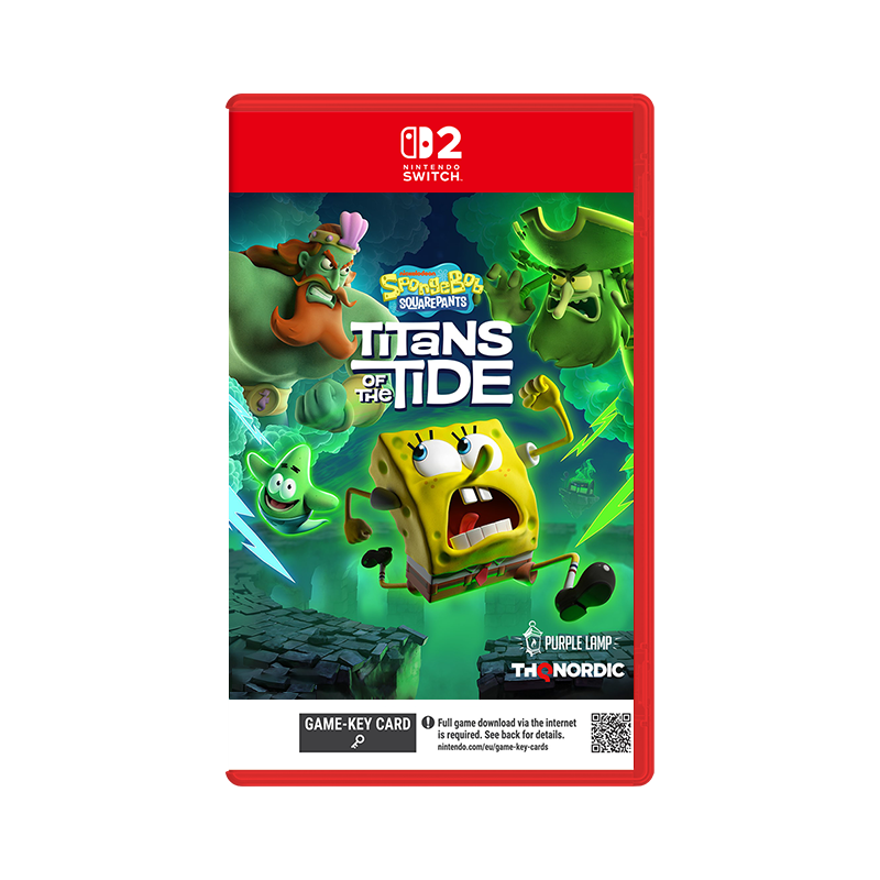 Nintendo Switch 2 SpongeBob SquarePants : Titans of the Tide - Standard Edition (Game-key Card) (EU)