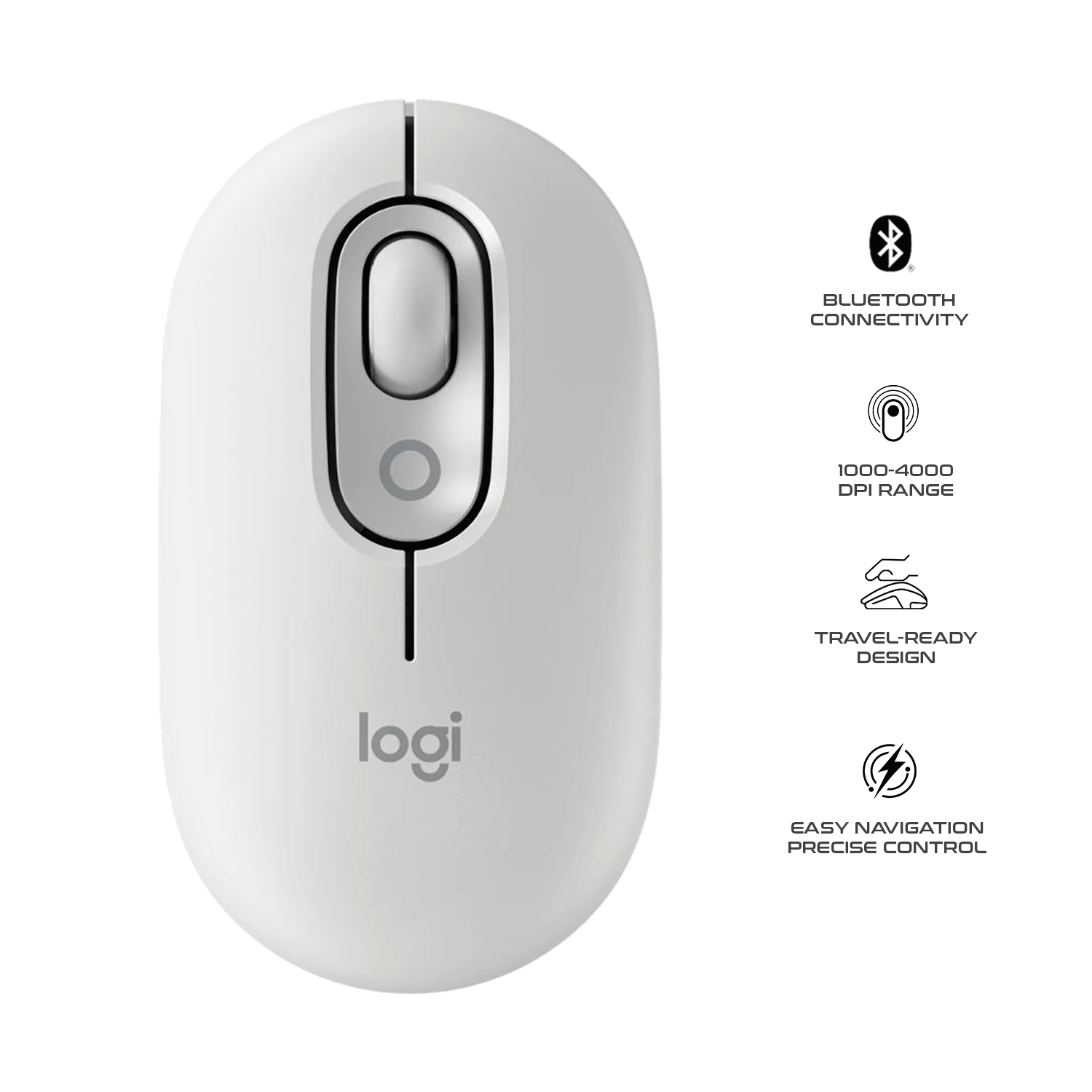 Logitech Pop Mouse Wireless With Customizable Emoji