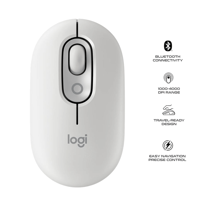 Logitech Pop Mouse Wireless With Customizable Emoji