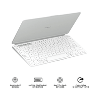 Logitech Keys-To-Go 2 Universal Ultra Portable Wireless Keyboard With Cover