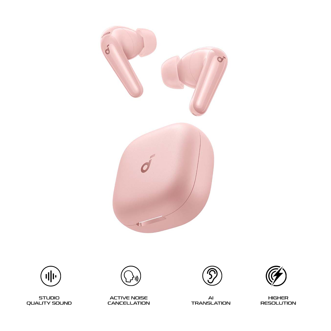 Soundcore R60i NC by Anker Adaptive Active Noise Cancellation (ANC), True Wireless Bluetooth Earbuds