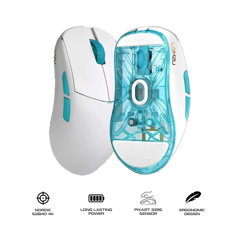 Lamzu Atlantis Mini Superlight Wireless Gaming Mouse