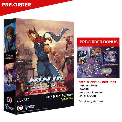 [PRE-ORDER] Ninja Gaiden Ragebound Special Edition - PlayStation 5 (ASI)