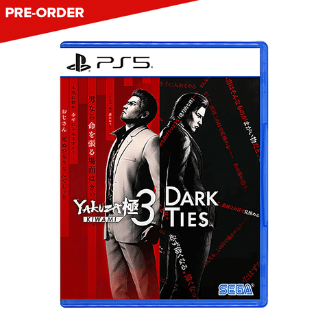 [PRE-ORDER] PlayStation 5 Yakuza Kiwami 3 & Dark Ties (US)
