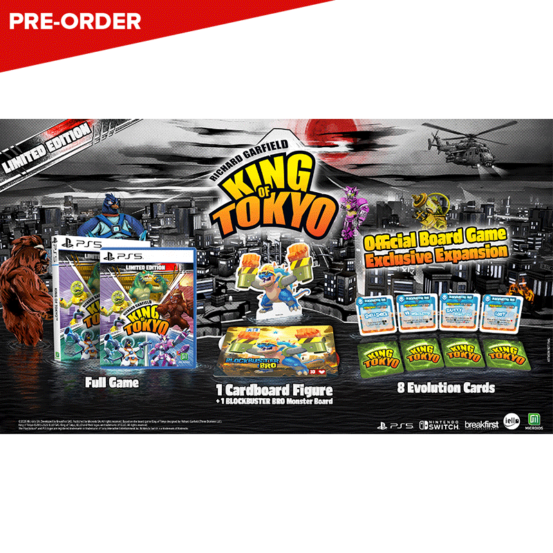 [PRE-ORDER] PlayStation 5 King of Tokyo Limited Edition (EUR)