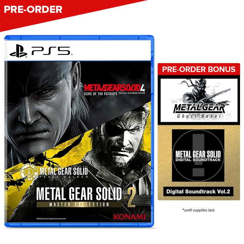 [PRE-ORDER] PlayStation 5 Metal Gear Solid: Master Collection Vol. 2 (ASI)