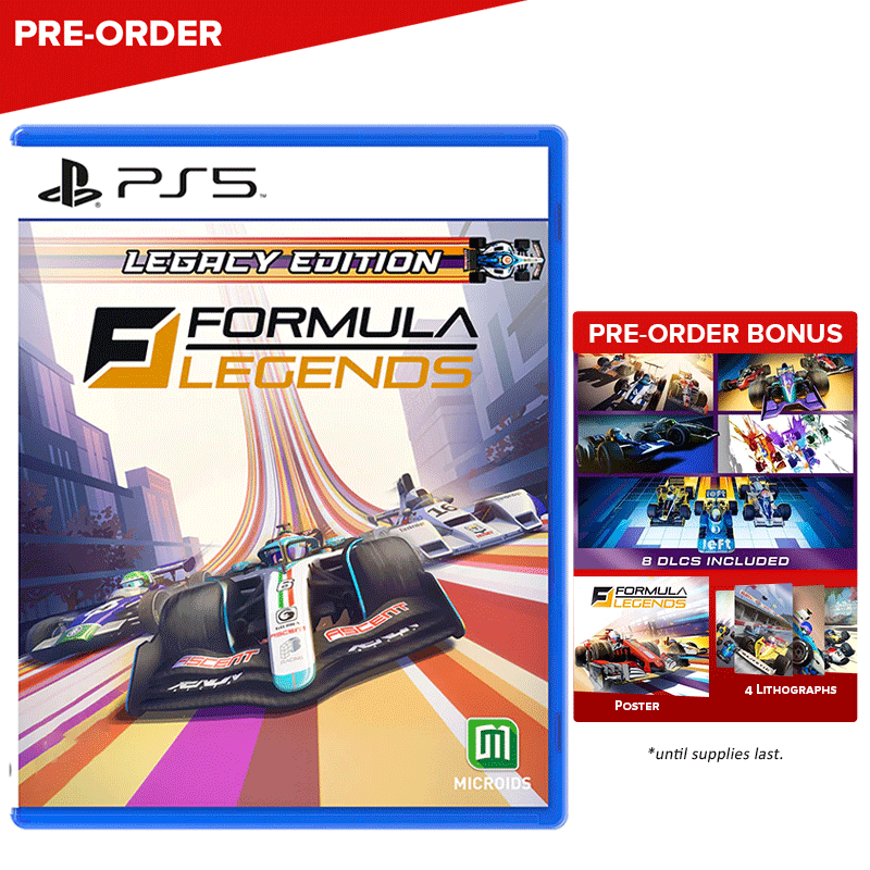 [PRE-ORDER] PlayStation 5 Formula Legends - Legacy Edition (EUR)