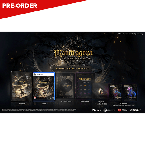 [PRE-ORDER] Mandragora: Whispers of the Witch Tree Limited Deluxe Edition - PlayStation 5 (ASI)