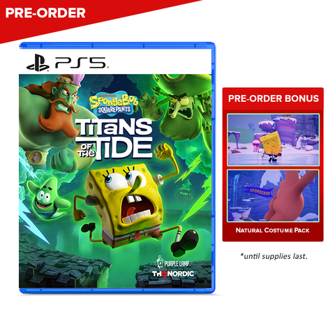 [PRE-ORDER] SpongeBob SquarePants : Titans of the Tide - Standard Edition - PlayStation 5 (EUR)