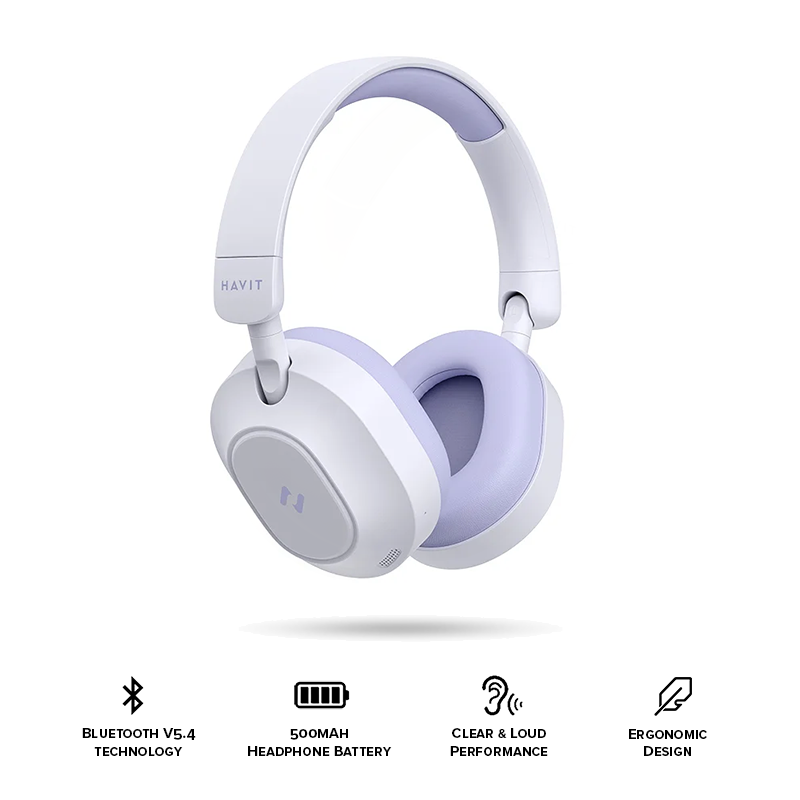 Havit H668BT Active Noise Cancelling Wireless Headphones