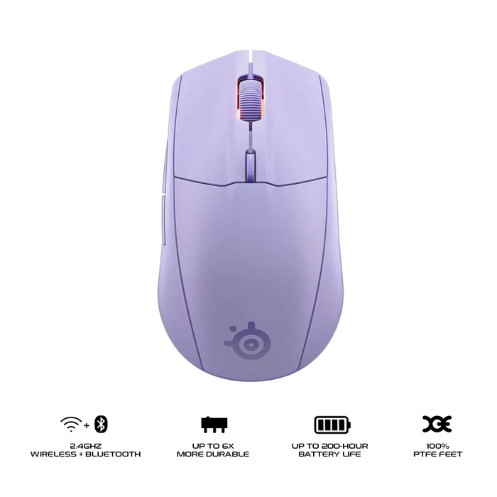 SteelSeries Rival 3 Wireless Gen 2 TrueMove Air Sensor Gaming Mouse