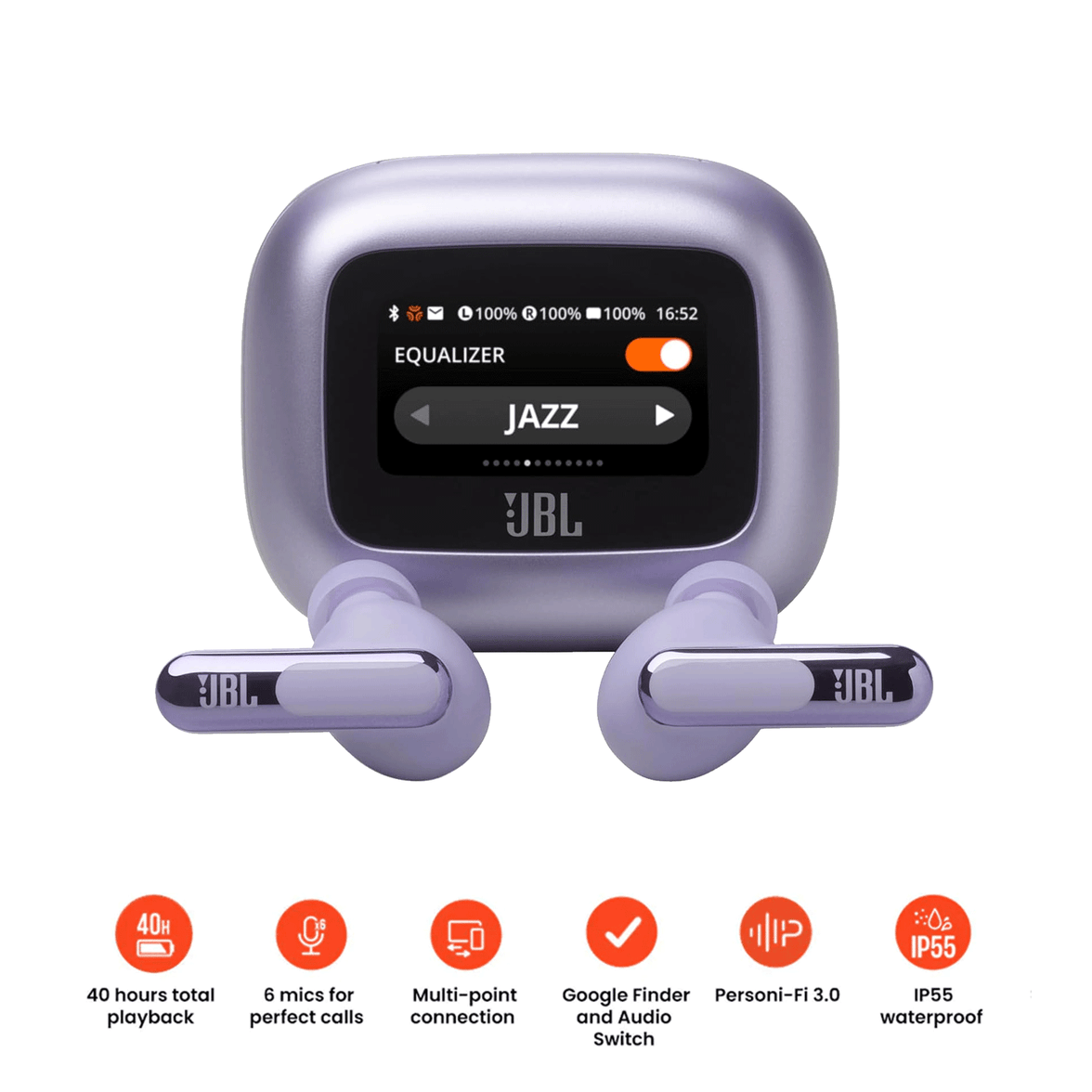 JBL Live Beam 3 True wireless Noise Cancelling Closed-stick Earbuds