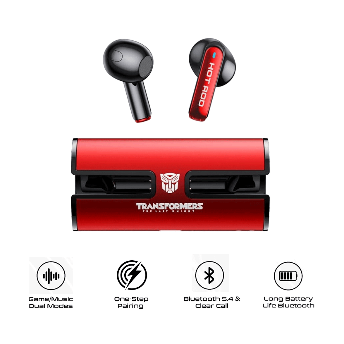 Transformers TF-T02 Bluetooth Earphone Smart touch HD