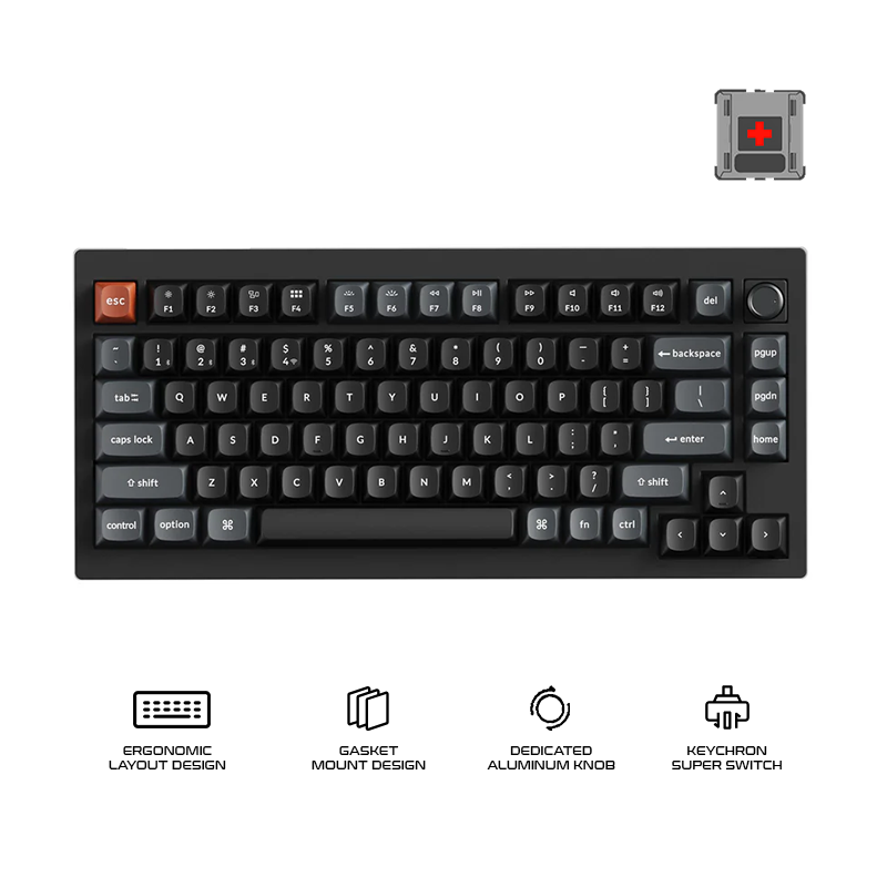 Keychron V1 Ultra 8K Wireless Custom Mechanical Keyboard
