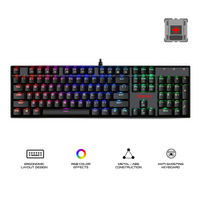 Redragon Mitra V2 Wired Keyboard Black (K551RGB-1)