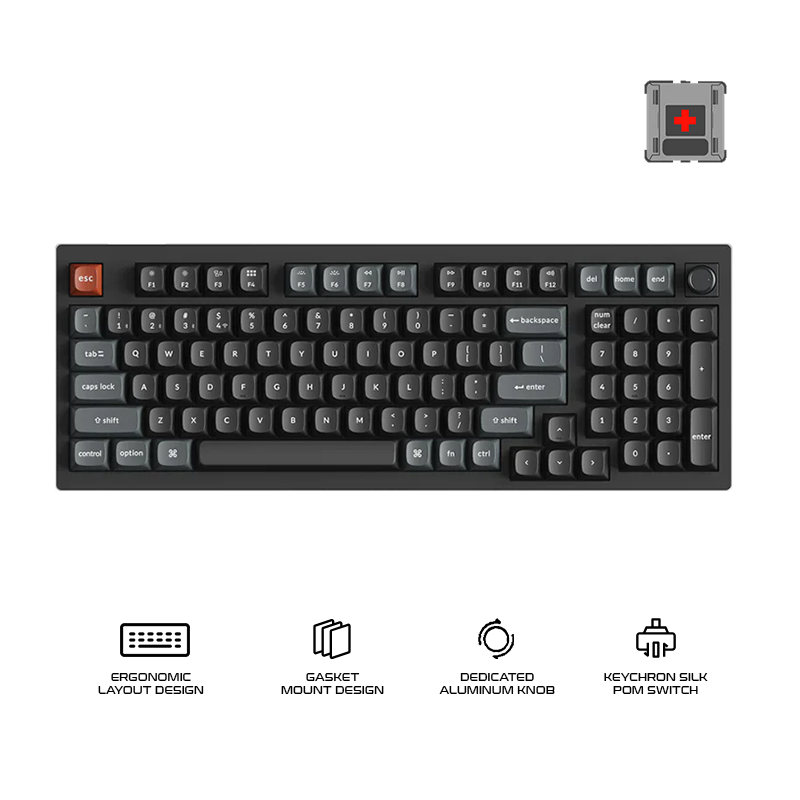 Keychron V5 Ultra 8K Wireless Custom Mechanical Keyboard