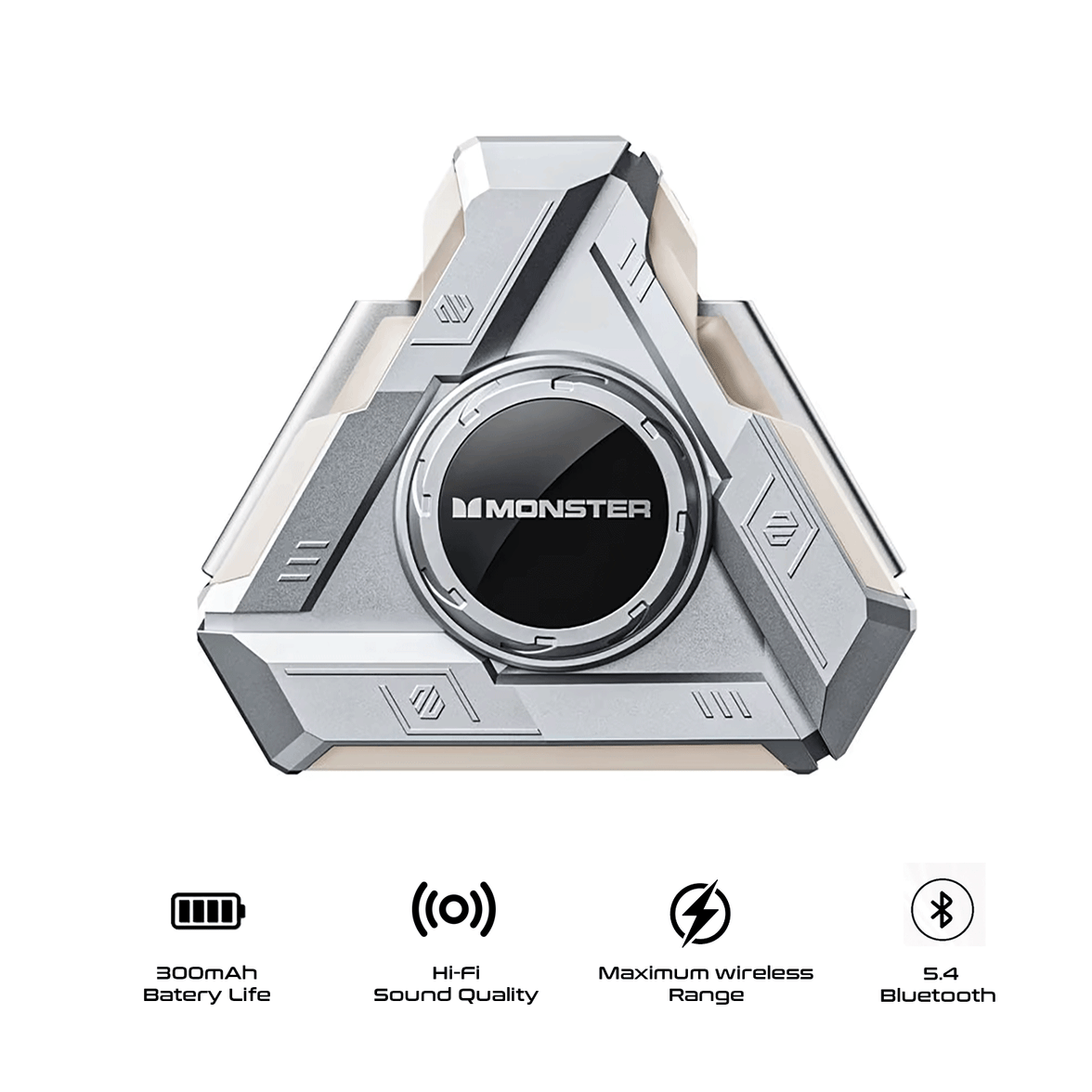 Monster AIRMARS XKT22 True Gaming Earphones Bluetooth Waterproof