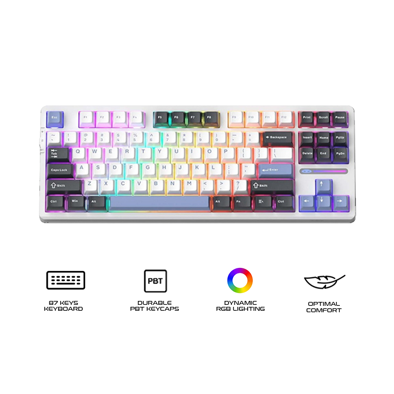 Magegee Light87 87-key Tri-mode 80% layout Mechanical Keyboard