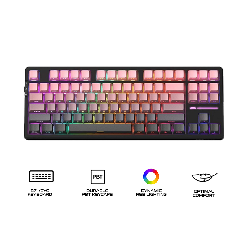 Magegee Light87 87-key Tri-mode 80% layout Mechanical Keyboard