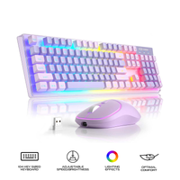 Magegee V550 104-key Wireless Membrane Keyboard & Mouse Combo RGB
