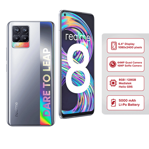 Realme 8 8GB/128GB (Silver)