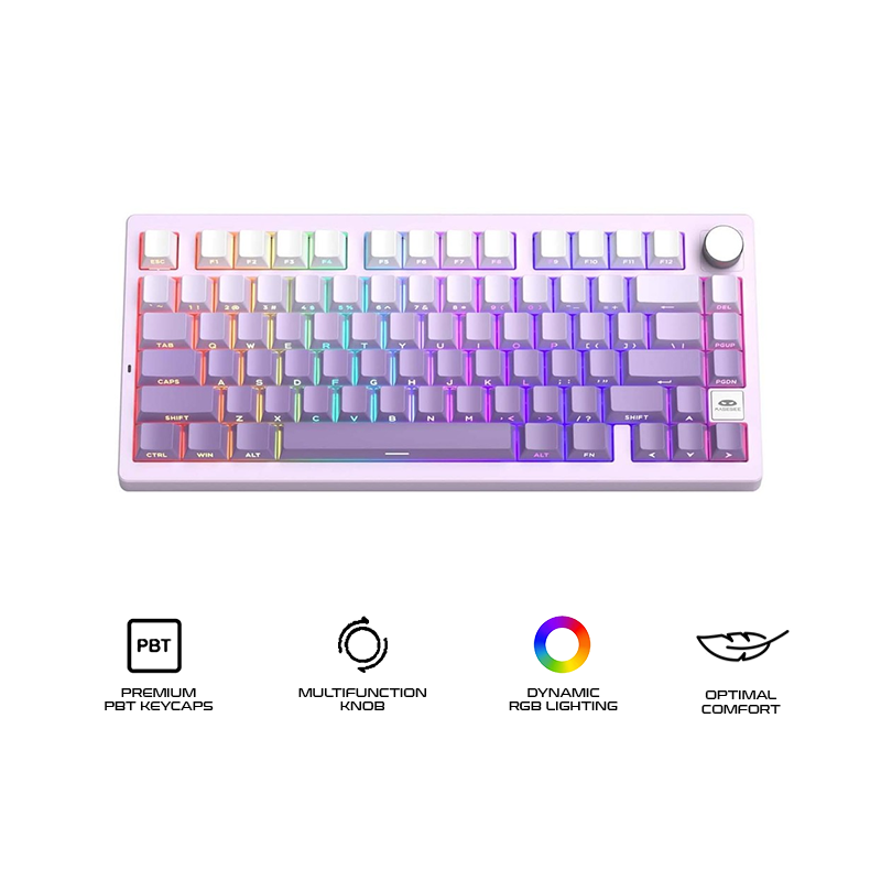 Magegee Light75 80-key Tri-mode 75% layout Mechanical Keyboard