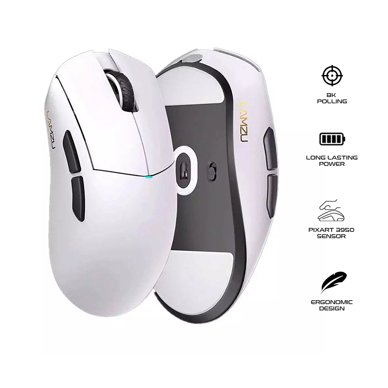 Lamzu Paro Aurora Superlight 8K Wireless Gaming Mouse