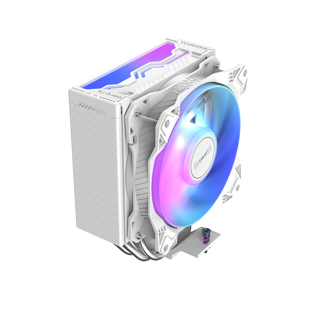 TCOMAS SJR400 4 Heatpipe Single Tower CPU Air Cooler