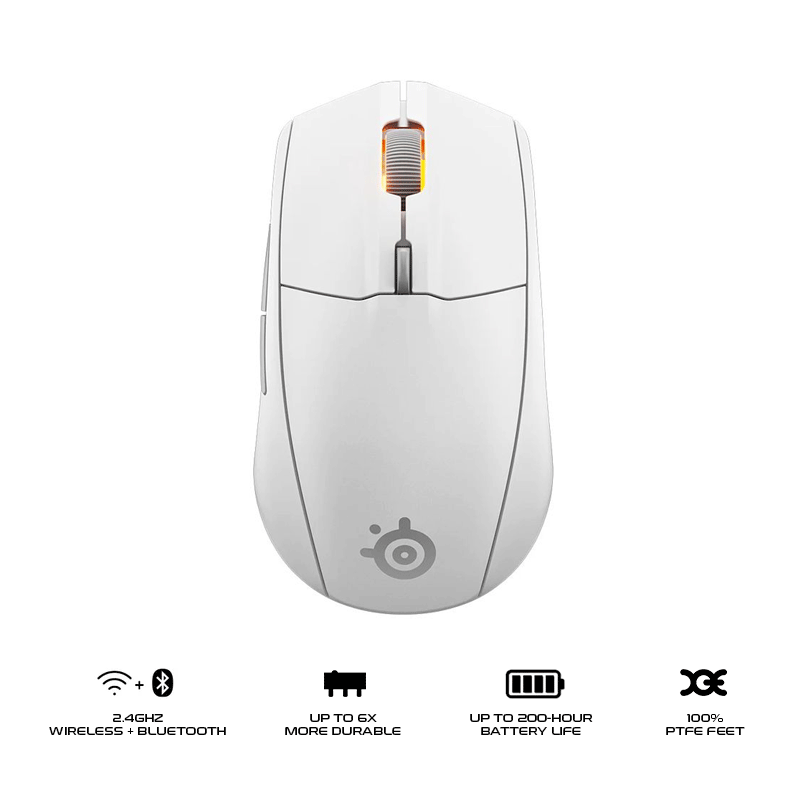 SteelSeries Rival 3 Wireless Gen 2 TrueMove Air Sensor Gaming Mouse