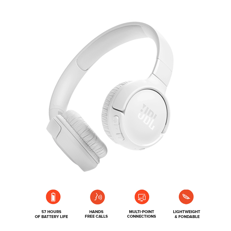 JBL Tune 520BT Wireless On-Ear Headphones