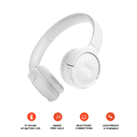 JBL Tune 520BT Wireless On-Ear Headphones