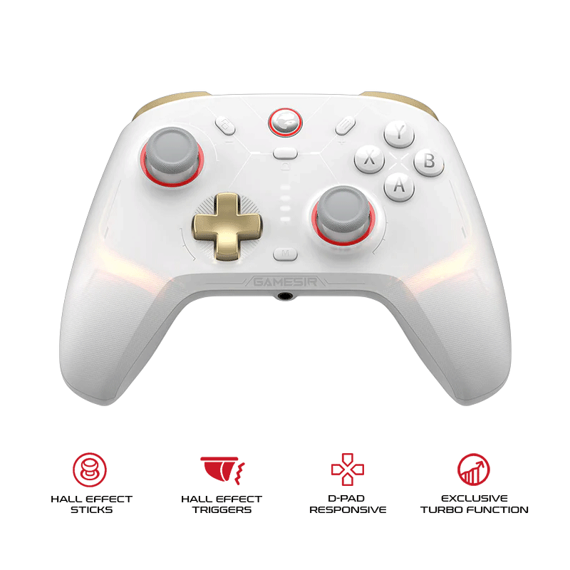 Gamesir Cyclone 2 Multi-Platform Wireless Game Controller Phantom White