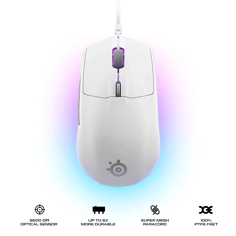 SteelSeries Rival 3 Gen 2 Lightweight Gaming Mouse