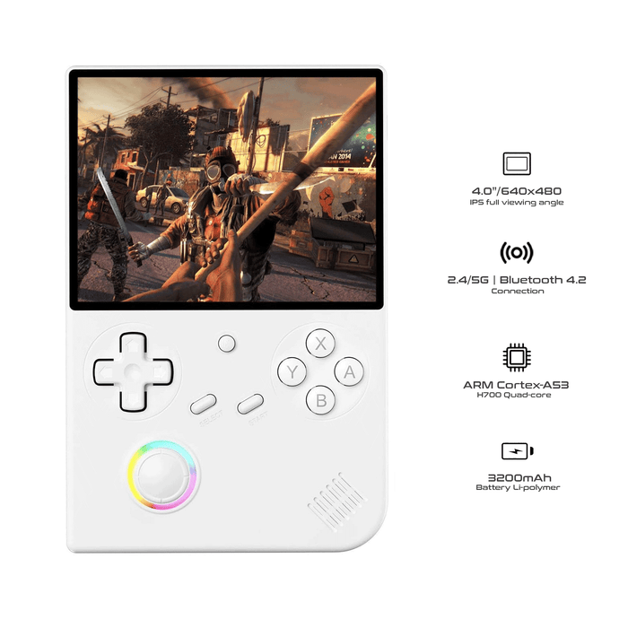 Anbernic RG40XXV 64Gb Linux 64-bit 4” IPS Screen H700 quad- Core w/5000+ Games