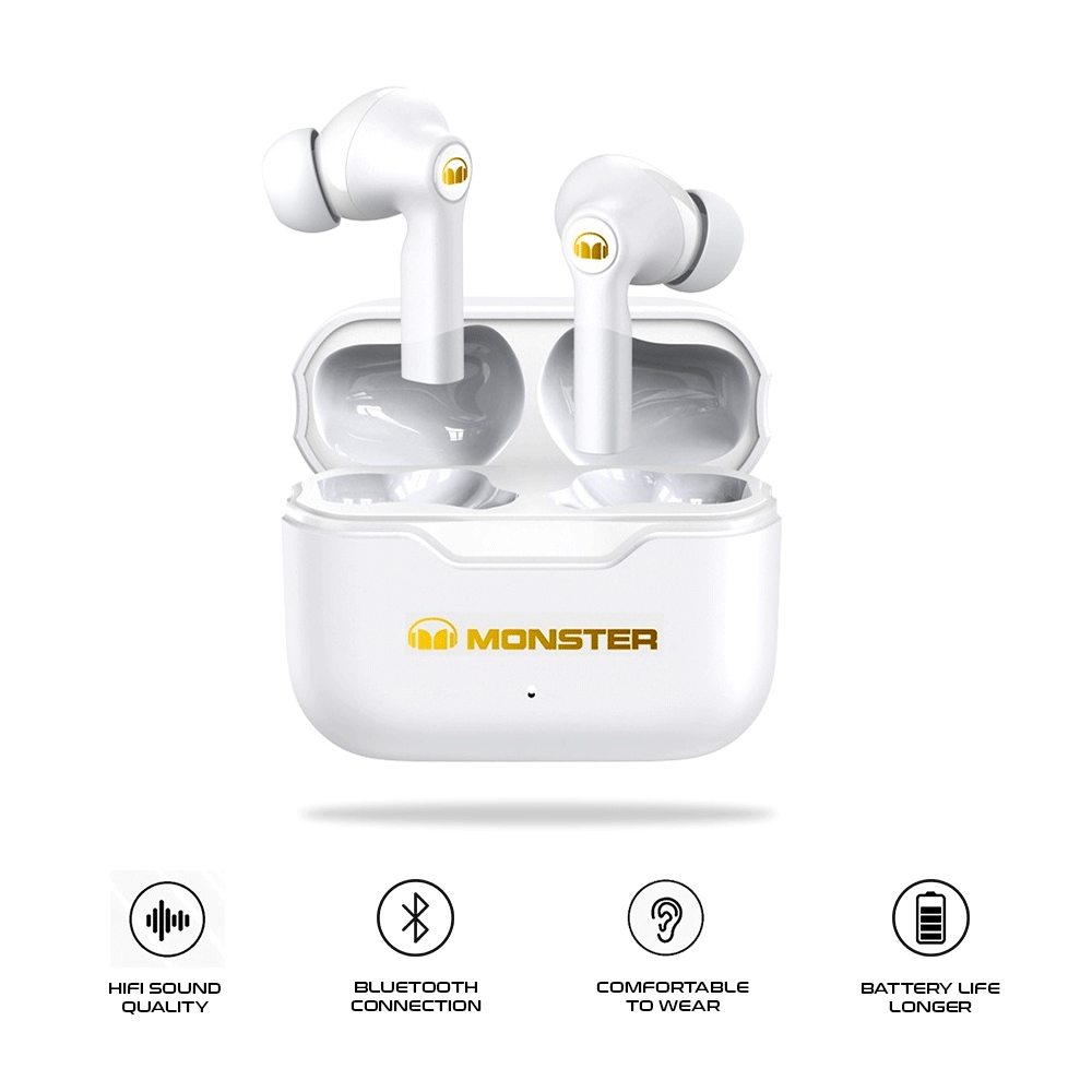 MONSTER XKT02 5.1 Bluetooth Wireless Earphone