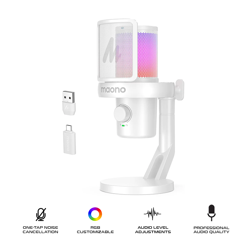 Maono DM40 Pro Wireless Condenser Microphone