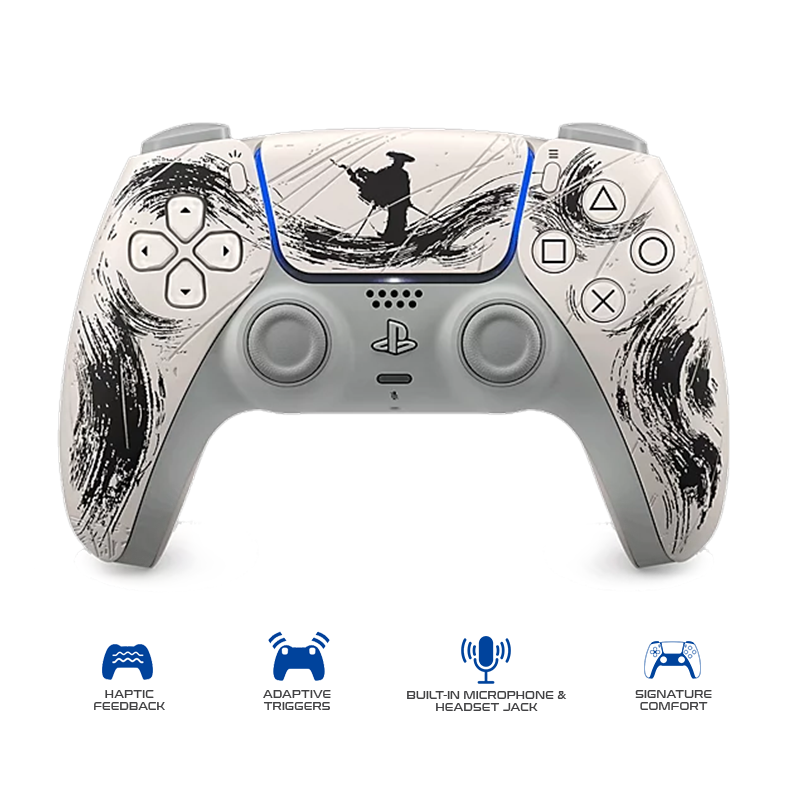 Sony Playstation 5 DualSense Wireless Controller Ghost of Yotei Black Limited Edition JPN