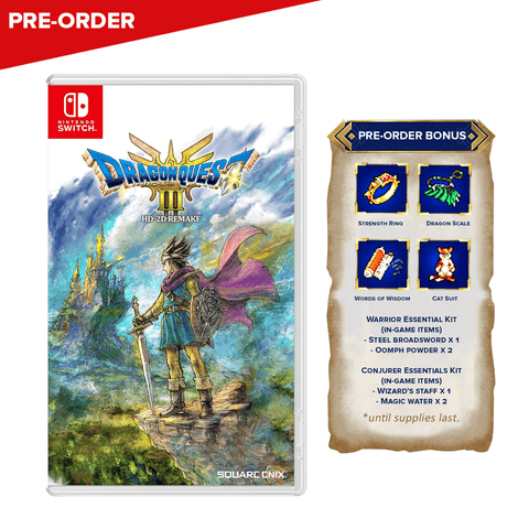 [PRE-ORDER] Dragon Quest 3 HD-2D Remake Collector's Edition - Nintendo Switch