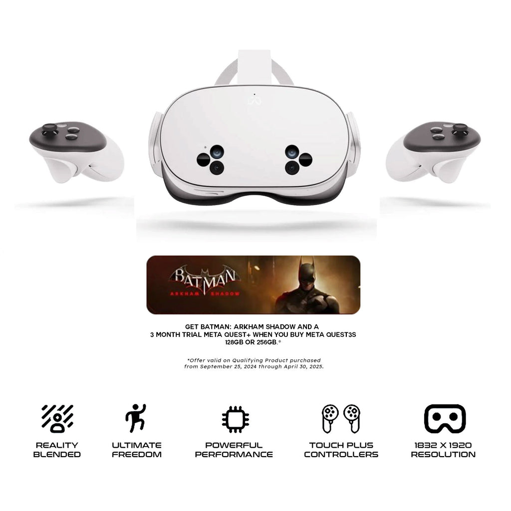 Meta Quest 3s w/ Batman Arkham Shadows - GameXtremePH