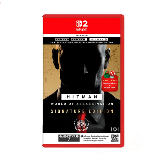 Nintendo Switch 2 Hitman World Of Assassination Signature Edition