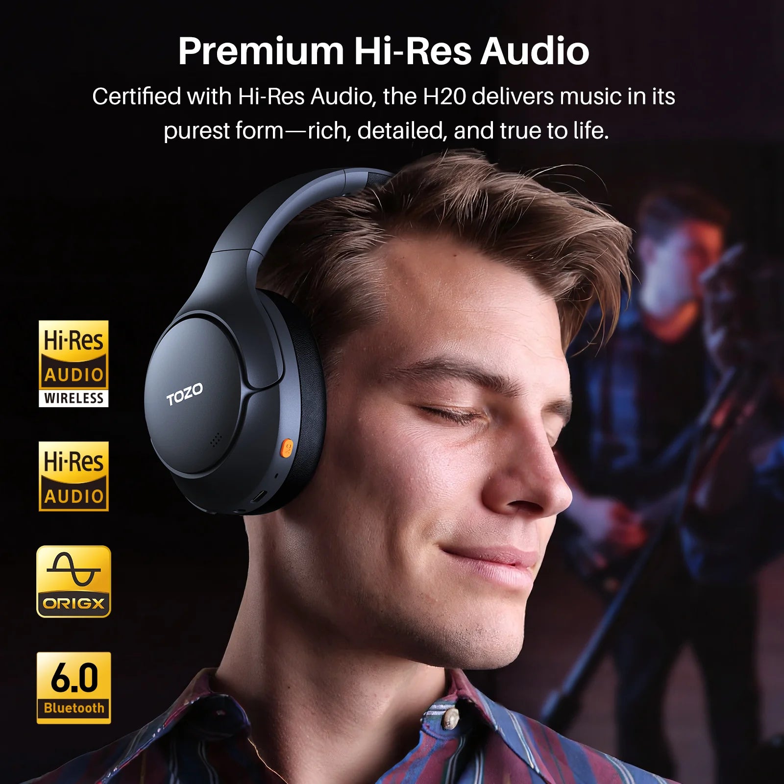 TOZO Headphones H20