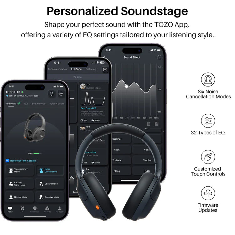TOZO Headphones H20