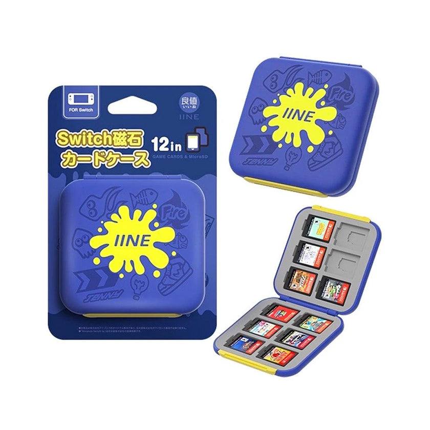 IINE Splatoon 3 6+6 Game Card Case for Nintendo Switch 2 L713