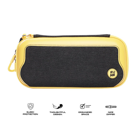 IINE NSW Eva Storage Bag For Switch 2 Yellow/Black L1074
