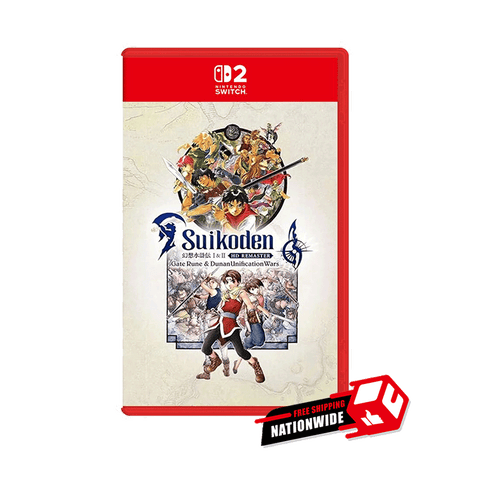 Suikoden I & II HD Remaster Gate Rune & Dunan Unification Wars - Nintendo Switch 2 (ASI)