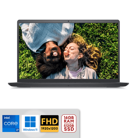 Dell Inspiron 15 3520 15.6"FHD i7-1255U 12th Gen 16GB/512GB SSD Iris Xe Graphics Win11 Black