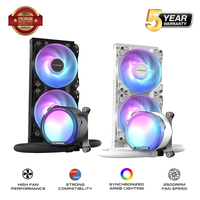 TCOMAS LE100 ARGB 240mm AIO Liquid CPU Cooler