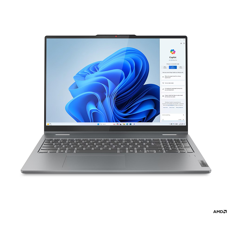Lenovo IdeaPad 5 16" WUXGA 2-in-1 Touch-Screen AMD Ryzen 7 8845HS 16GB LPDDR5X RAM / 1TB SSD AMD Radeon 780M Graphics Win 11 Home 83DS0000US